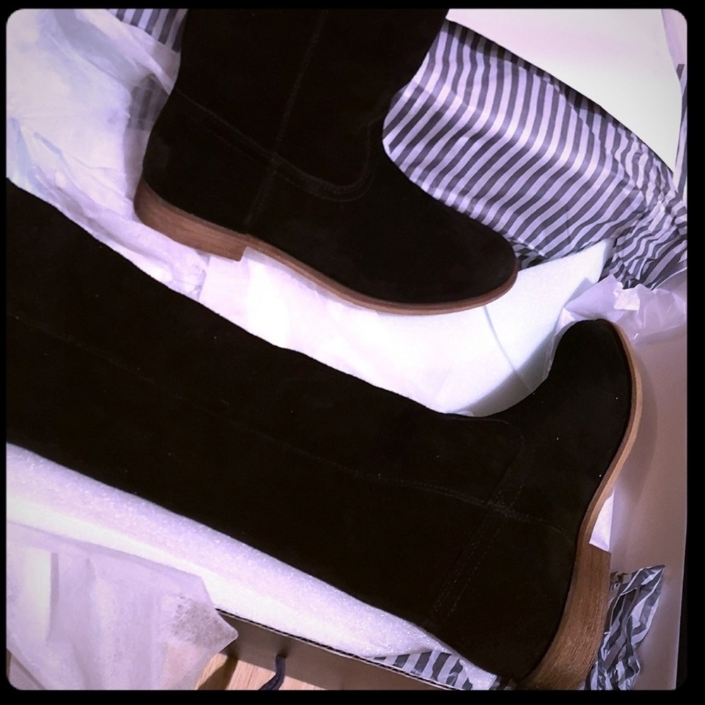 New Splendid black boots size 6